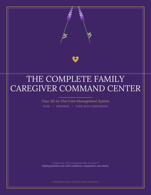 Cover of The Complete Family Caregiver Command Center binder